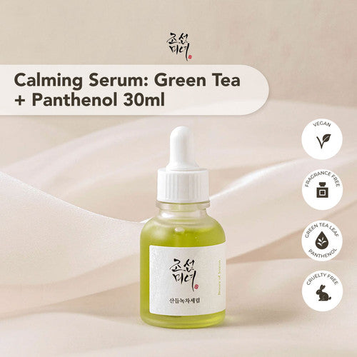 BEAUTY OF JOSEON Calming Serum: Green tea + Panthenol 30ml